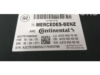 Рулевая рейка  Модуль управления сидением A2139007605   Mercedes-Benz E W213 2016 -  года