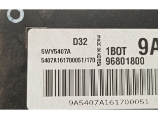 Блок управления двигателя 96801800, 5WY5407A   Chevrolet Matiz