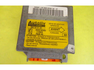 Блок управления надувных подушек 550539100, 9628740480 Peugeot 306 - года