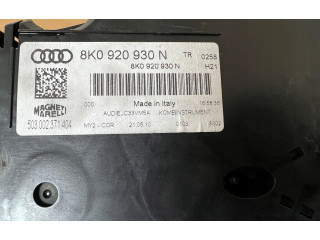 Спидометр (приборный щиток) 8K0920930N   Audi A4 S4 B8 8K