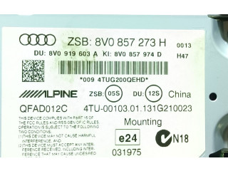 Дисплей    8V0857273H   Audi A3 S3 8V