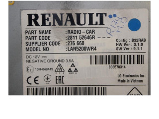 Радио/ проигрыватель CD/DVD / навигация 281152646R Dacia Dokker