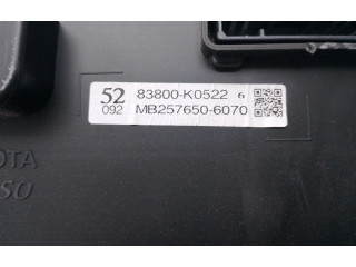 Přístrojová deska Toyota Yaris 2022 83800K0522