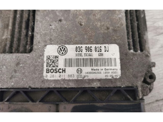 Блок управления двигателя 03G906016DJ Skoda Octavia Mk2 (1Z)