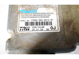 Блок подушек безопасности 77960segg812m1, 77960-seg-g812-m1 Honda Accord