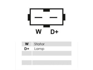 Генератор CA736 Audi A3 S3 8P