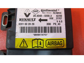 Блок подушек безопасности 8201002829   Dacia Sandero