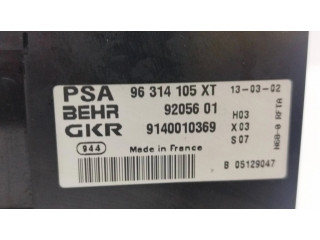 Блок управления климат-контролем 96314105XT, 9140010369 Citroen Xsara Picasso