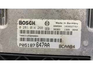 Řídící jednotka 0281014268, P05187647AA Dodge Caliber 2009