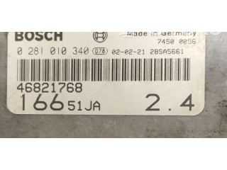 Комплект блоков управления 0281010340, 0281010340 Alfa Romeo 166