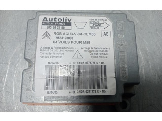 Блок подушек безопасности 603602500 Citroen Berlingo