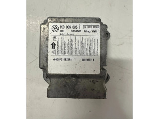 Блок подушек безопасности 1K0909605T, 5WK43412   Skoda Octavia Mk2 (1Z)