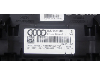 Панель приборов 8U0920960 Audi Q3 8U