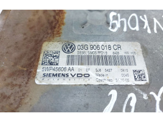 Блок управления двигателя 03G906018CR, 5WP45606AA   Volkswagen PASSAT B6