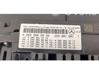 Панель приборов 2059005933, 2539009105 Mercedes-Benz GLC X253 C253