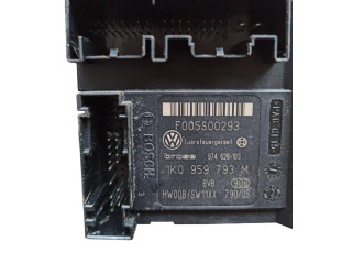Передний двигатель механизма для подъема окон Volkswagen Jetta V 2005 - 2010 года 1K5837401AJ, 1K0959793M