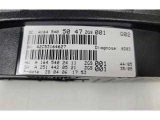 Панель приборов A1645405047, A1645402411   Mercedes-Benz ML W164       