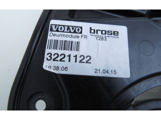 Передний електрический механизм для подъема окна без двигателя 30784311, 3221122 Volvo S60