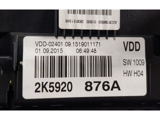 Панель приборов 2K5920876A, 2K5920876A Volkswagen Caddy