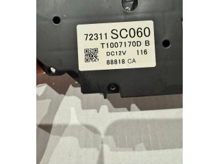 Блок управления климат-контролем 72311SC060, 88818CA Subaru Forester SH