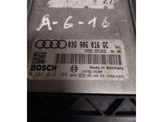 Řídící jednotka 03G906016GC, 0281012169 Audi A6 S6 C6 4F 2007