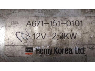 Стартер A6711510101, 6711510101 SsangYong Korando