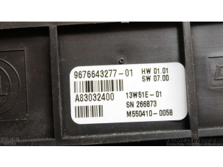 Блок управления климат-контролем 6452K9, 967664327701 Citroen Berlingo