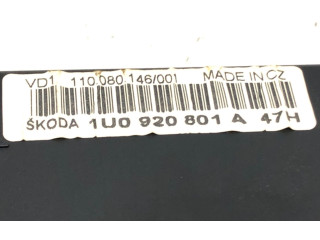 Панель приборов 1U0920801A Skoda Octavia Mk1 (1U)