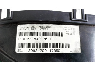 Přístrojová deska Mercedes-Benz ML W163 2003 A1635407611, 3093200147850