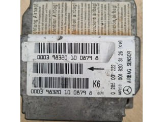 Блок подушек безопасности 0018203126, 0285001222   Mercedes-Benz A W168