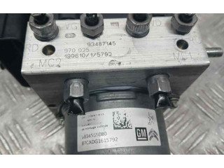 Блок АБС 93487145, 970025   Citroen  C3 Aircross  2017 -  года