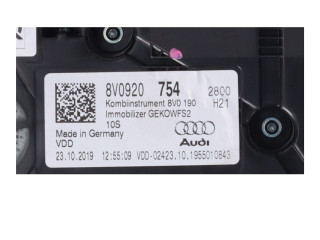 Панель приборов 8V0920754   Audi A3 S3 8V       