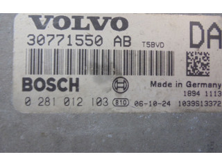 Блок управления двигателем Блок управления 30771550, 30771550 Volvo S70 V70 V70 XC