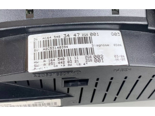 Панель приборов A1645403447   Mercedes-Benz GL X164       