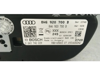Přístrojová deska  Audi A5 2019 8W6920700B, 0263740039  