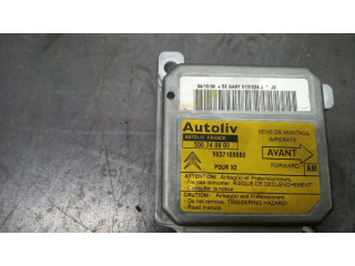 Блок подушек безопасности 9637169880, CENTRALITAAIRBAG Citroen Berlingo