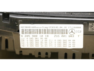 Přístrojová deska Mercedes-Benz C W205 2016 A2059001018, A2059018600