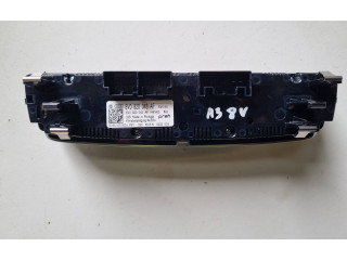 Блок управления климат-контролем 8V0820043AF Audi A3 S3 8V