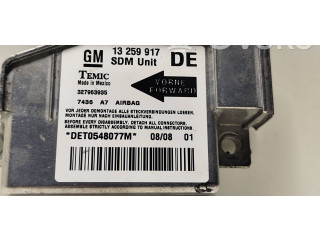 Блок подушек безопасности 13259917, 327963935   Opel Meriva A