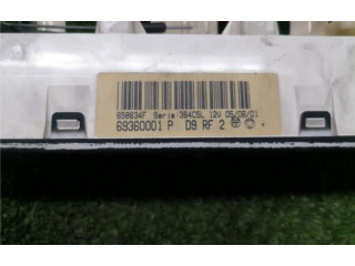 Блок управления климат-контролем 658634F, 69360001   Peugeot 406