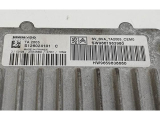 Блок управления коробкой передач 9661983980, S126024101C Citroen C4 I