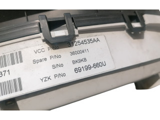 Панель приборов 36000411, 31254535 Volvo XC70