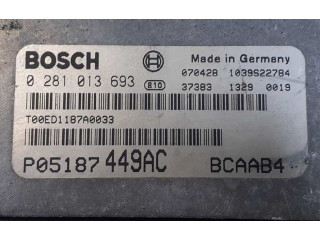 Řídící jednotka P05187449AC, 0281013693   Dodge Caliber 2007