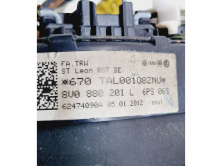 Подушка безопасности водителя 8V0880201L, 62474090A Audi Q3 8U