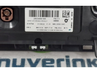 Дисплей 280346916R Renault Clio V