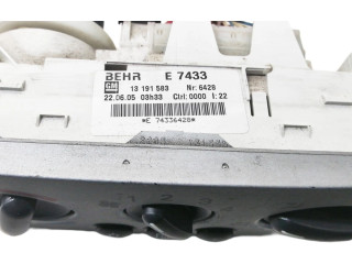 Модуль блока управления кондиционером 13191745, 13191583 Opel Meriva A