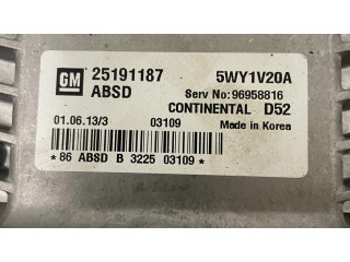 Блок управления двигателя 5WY1V20A Chevrolet Spark