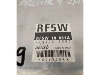 Блок управления двигателя 2758006300 Mazda Premacy