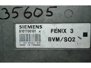 Блок управления двигателя S101700101K, 35605   Peugeot 605