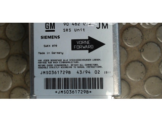 Блок управления надувных подушек 90462072, 00000 Opel Vectra A